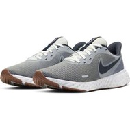 現貨 iShoes正品 Nike Revolution 5 男鞋 灰 白 網布 透氣 運動 慢跑鞋 BQ3204-008