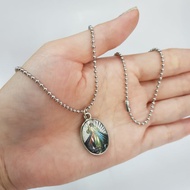 Laser Koronka Jesus Necklace