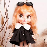 CAMELLI Dolls Stripe Sweatshirt, Fashion Mini Shirt Tops Clothes, Toys Cute DIY Accessories Princess