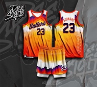 BALLERS 10 FREE CUSTOMIZE OF NAME AND NUMBER ONLY Full Sublimation Basketball Jersey