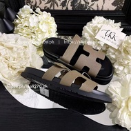 Leather Platform Slides - Elegant Casual & Beach Sandals Women Sandals