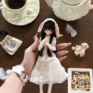 A azone Baby Clothes < White Rabbit Love Poem} ob Small Cloth azone Baby Clothes Suit Dress (Only Ba