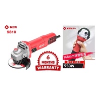 Ken Professional 9810 (4-inch/100mm) 950w Slim Body Angle Grinder