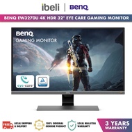 BenQ EW3270U 4K HDR 32" Eye Care Type-C Gaming Monitor Best for Netflix and Disney+ video streaming 