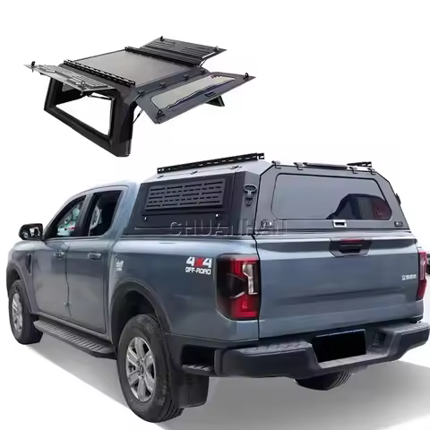 Truck Camper Aluminium Maverick Canopy 4X4 Pickupk Hardtop Ranger Canopy for Ford Raptor Tacoma Cano