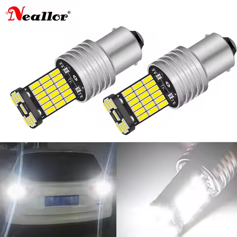 2x P21W LED Canbus Error Free Car Reverse Lamp 1156 BA15S T20 T15 S25 For VW Golf 4 5 6 7 Passat B5 