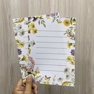 Vintage Pastel Aesthetic Letter Paper for Letter Greetings Size 13.5 x 19.5 cm