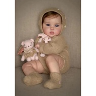 19inch Reborn Baby Doll Ward Handmade Newborn Baby Size Hand Painting 3d Skin Visible Veins Muñecas 