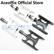 Aceoffix Pedal for Brompton Bike Ti Pedal 3 Bearing Titanium Aluminum Quick Release Pedal Mks Bike Parts PD015 ti