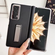 內地直送 - 榮耀V2V2原裝款中軸支架配面蓋適用於榮耀榮耀MagicV2手機殼中軸支架保護套-素皮黑色 榮耀Magic Vs2