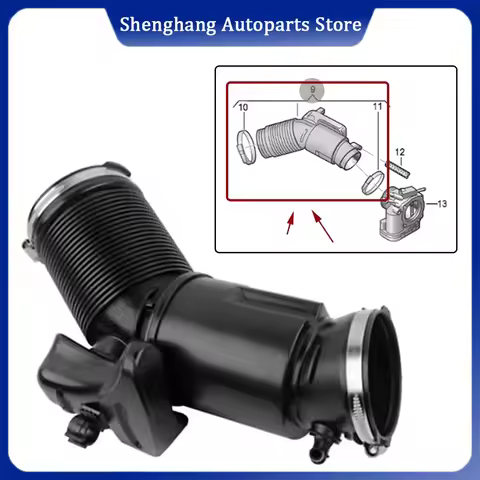 Engine Air Intake Hose 06E129629P 06E 129 629 P 06E129629M 06E 129 629 M For Audi A6 C6 3.0T Gas Qua