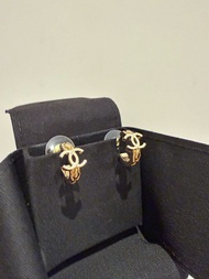 全新有單FULL SET Chanel Coco Hoop Earrings 菱格小耳圈 耳環