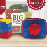 TECHNOPLAST BIG Block Lunch Box Set Lunch Box Set BIG Block + Bag