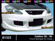 B1323 Toyota Caldina 05-06 Fiber Front Bumper (C-One) Body kit Bodykit