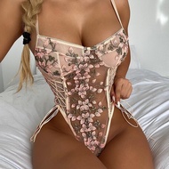 Baju dalam erotik jualan heba rentas sempadan Eropah dan Amerika renda bunga sulaman tali seksi namp