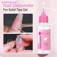 greatshore  15ml Remover For Solid Tips Gel False Nail Tips Solid Adhesives Gel Remover Press On Nai