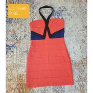 {D'Luxury_id} 90s ELEGANT, MODERN PINK DRESS