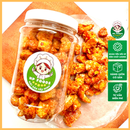 150gr Tóp mỡ mắn tỏi Tóp mỡ Da Heo sốt mắm tỏi hàng ngon loại đặc biệt siêu gòn siêu ngon - HP FOODS