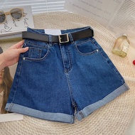 LUNA quần bò ống rộng cho nữ quần rin ống rộng nữ Màu trắng cao eo len ống thẳng quần jean nữ Xuân T