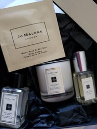 Jo Malone 香水9ml +手部及身體沐浴凝膠15ml + 小蠟燭 + 身體乳液5ml