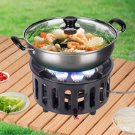 Cassette Stove Fierce Stove Portable Stove Camping Split 2 Picnic Rice Tube Stove Nine Star Nine Hea