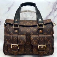 tas coklat pria lv Manhattan tas handbag kerja pria branded Louis Vuit