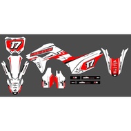 DECAL STICKER CRF 150 L FULL BODY DECAL/ CRF 150 DECAL STICKER CRF 150 CUSTOM DESIGN