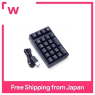 FILCO Majestouch TenKeyPad 2 Professional Cherry MX Silent Switch USB Portable Mechanical Numeric Pad Black FTKP22MPS/B2