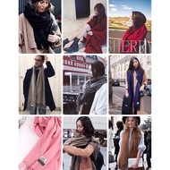 Acne Studio Super Thick Warm Bright Red Towel