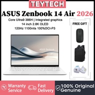 ASUS Zenbook 14 Air 2026 | Core Ultra9 386H | 14 inch 2.8K OLED 120Hz 100%DCI-P3 | ASUS Zenbook S14