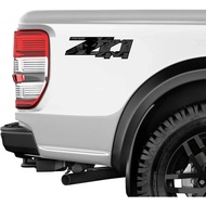 2x Car Stickers for Z71 4X4 F 1500 2500 HD Decals Motor Bike Auto Truck Window Body Applique Reflect