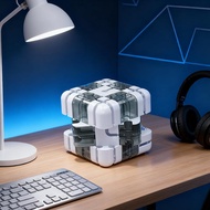 3d Maze Cube Rolling Ball Puzzle, Educational Intelligence Toy For Kids, Stress Relief Fidget E3i1