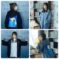 OVERPRINT POPART ZIP HOODIE VER:4 GLOW IN THE DARK (BLACK and BLUE)