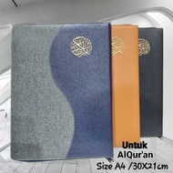 COVER only A4 - WATERPROOF QURAN COVER ZIPPER 30 X 21 CM A4 - QURAN COVER FOR MEN AND WOMEN GIFT - L