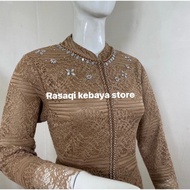 Kebaya Stelan tunik payet brukat rasaqi-kebaya busui payet mutiara-