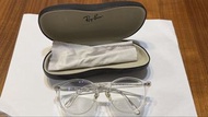 Ray-Ban 透明圓框眼鏡連眼鏡盒
