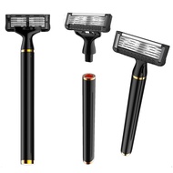 S606L 5 1-layer Matrix Cutter Head Men's Razor Magnetic Metal Handle 5-layer Spot Welding 1-layer Ba