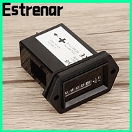 ESTRENAR Engine Hour Meter, DC 12-36V Hour Meter Timer, Universal Timer Mechanical Hour Meter Car
