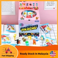 1pc Pokemon Blind Box Doll Eraser Cartoon Cute Pokemon Eraser Mystery Box Student Stationery