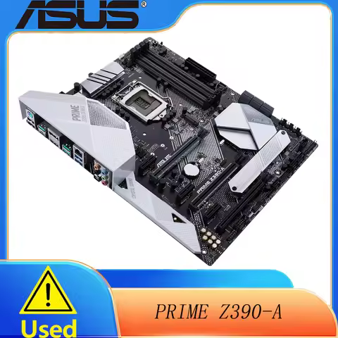 ASUS Prime Z390-A LGA 1151 (300 Series) Intel Z390 HDMI SATA 6Gb/s USB 3.1 ATX Intel Motherboard