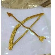 Flag or banners for church dance tools, arrow symbol