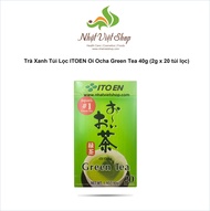 Trà Xanh Túi Lọc ITOEN Oi Ocha Green Tea 40g (2g x 20 túi lọc)