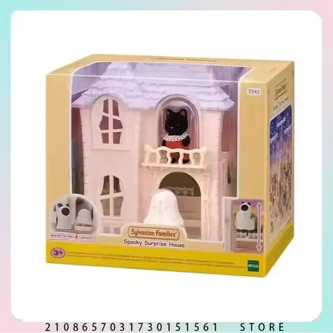 Sylvanian Families Kids Toys for Girls Ternurines Cute Anime Forest Family Figures Original Ternuas 