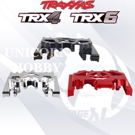 Trxxas TRX4 Alloy Gearbox Mount Base Chassis Skid Plate for TRX-4 TRX-6 Defender Bronco Blazer Sport