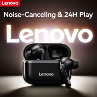 Lenovo ,24,,,,//  Lenovo Fon Telinga Tanpa Wayar Pembatalan Bunyi 24H Hayat Bateri Pengecasan Pantas