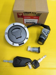 กุญแจMSX125ตัวใหม่  / ชุดกุญแจ MSX  SF  ทั้งคันพร้อมฝาถังน้ำมัน แท้เบิกศูนย์HONDA   ส่งฟรี 35010-K26