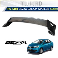 Perodua Bezza 2016 -2023 Galaxy X Carbon Skin ABS spoiler -HC CARGO