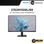 PHILIPS 27E2N1500L/69 | 2K | 2560X1440 ( QHD ) | 75HZ | IPS PANEL | 4MS | 27" QUAD HD MONITOR