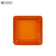 French Le Creuset ceramic square plate dessert plate 21cm