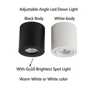 Angle Adjustable Downlights with Extremly Bright GU10 Spotlight Modern Home Room Shop Showcase Ceili